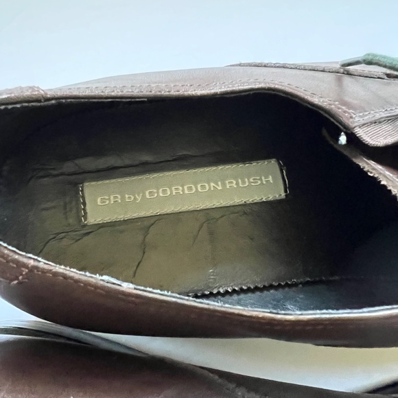 Gordon Rush Leather Brown Lace Up shoes size 11.5 - Picture 4 of 5